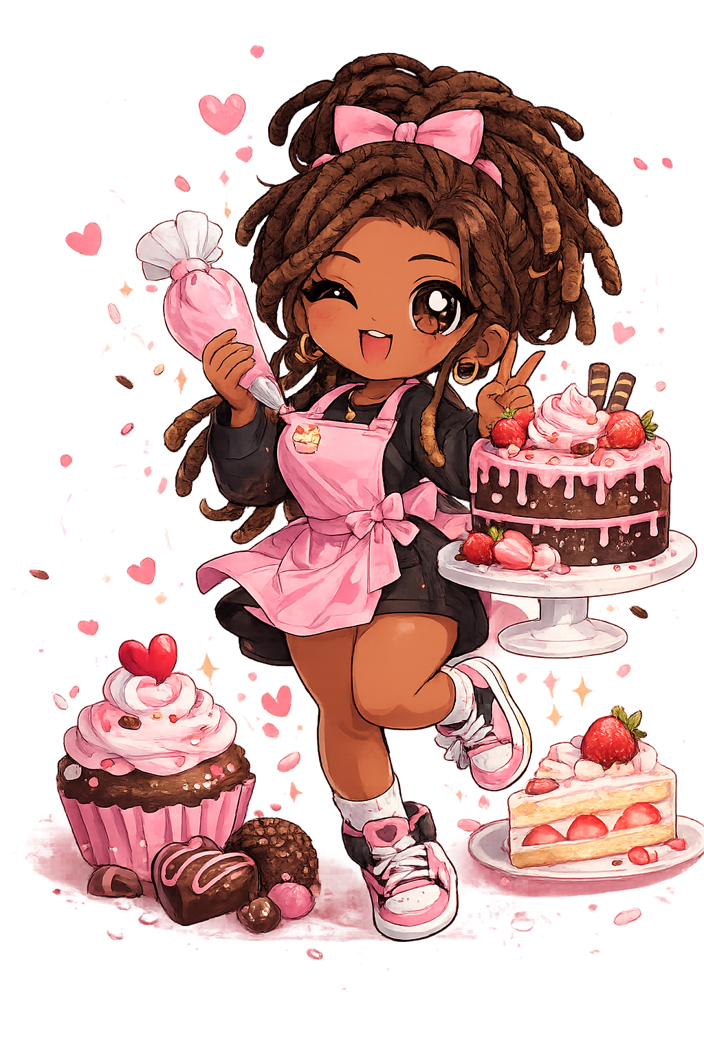 Playful ButterCream Social baker artwork